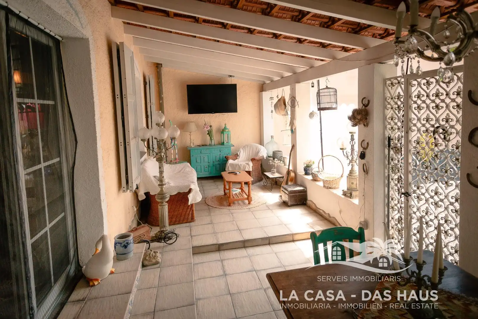 Terraza de Finca rústica en venta en Maçanet de la Selva