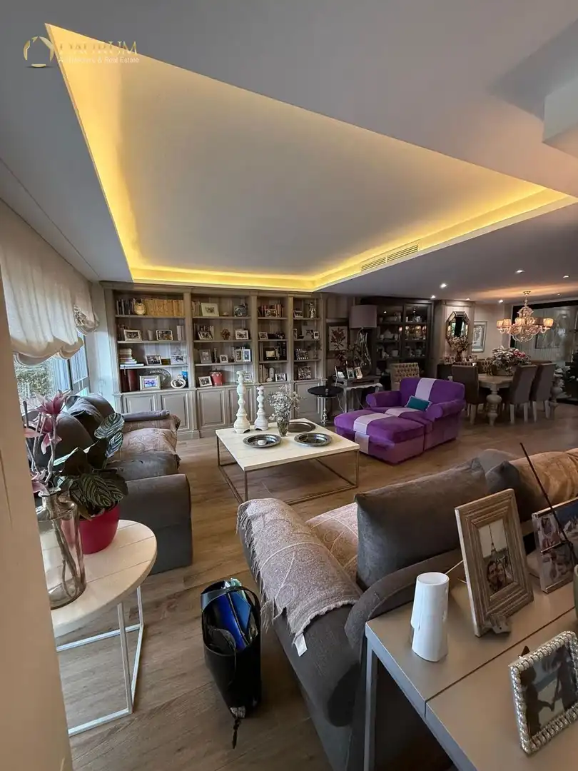 Living room of Detached homes for sale in Boadilla del Monte  with Air Conditioner, Heating and Terrace
