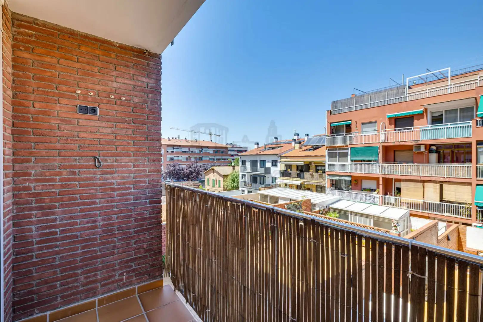 Balcony of Flat for sale in Sant Cugat del Vallès  with Heating, Parquet flooring and Terrace