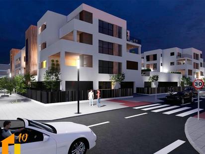 Exterior view of Flat for sale in Burgos Capital  with Heating, Private garden and Terrace