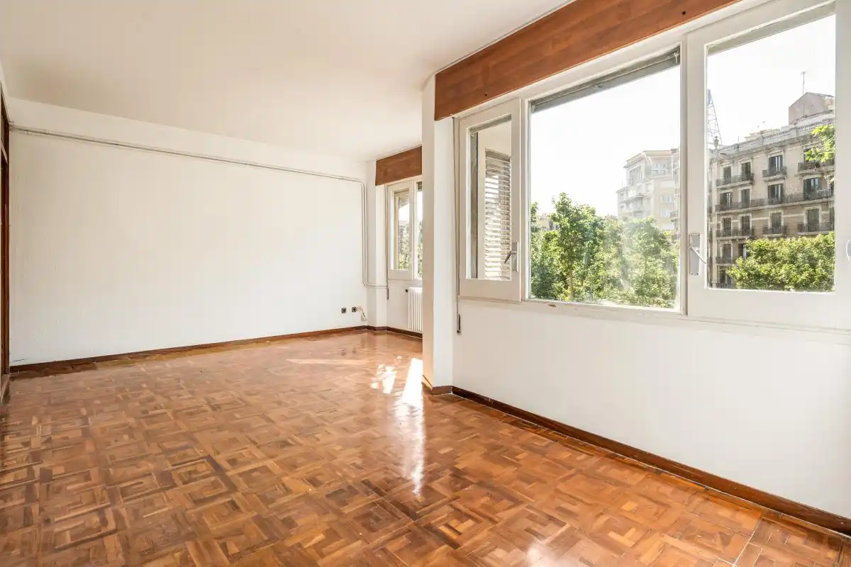 Sala de estar de Piso en venta en Barcelona con Calefacción