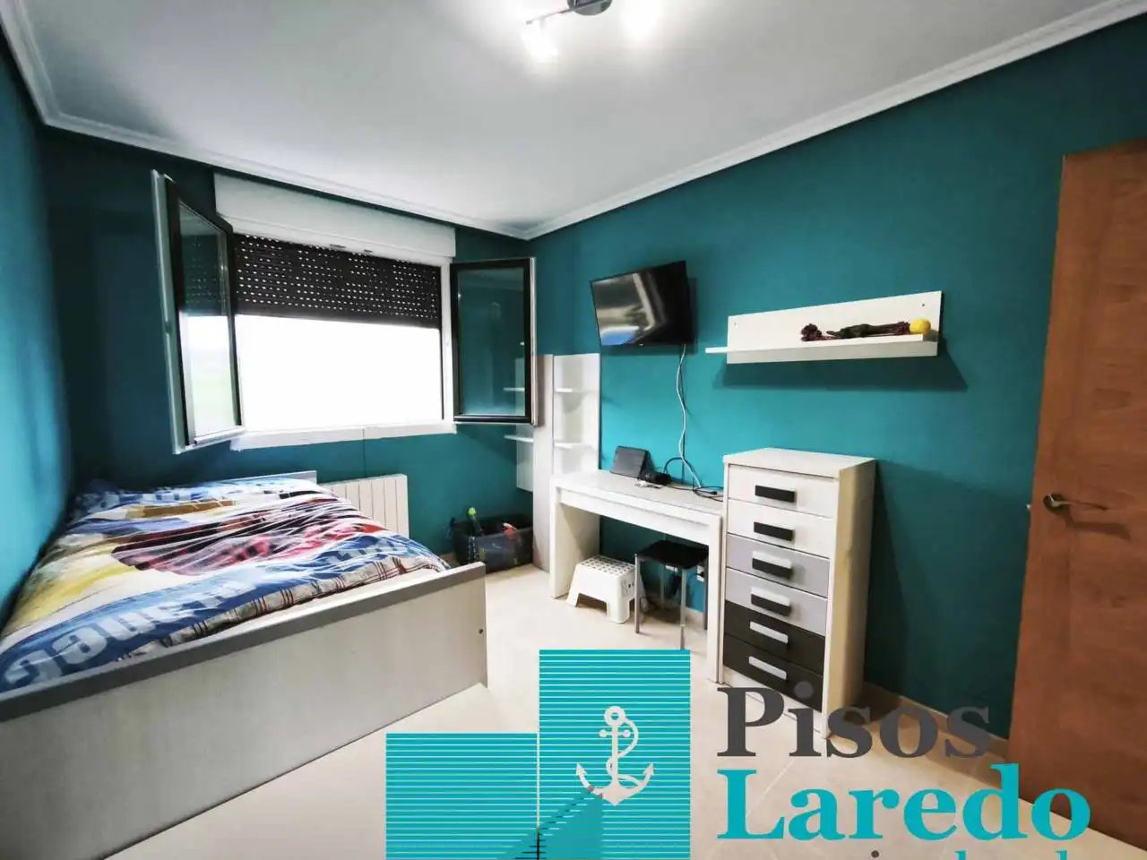 Bedroom of Flat for sale in Meruelo  with Heating, Private garden and Parquet flooring