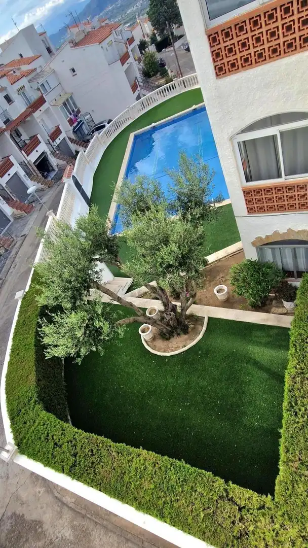 Terraza de Casa o chalet de alquiler en Roses con Aire acondicionado, Jardín privado y Terraza