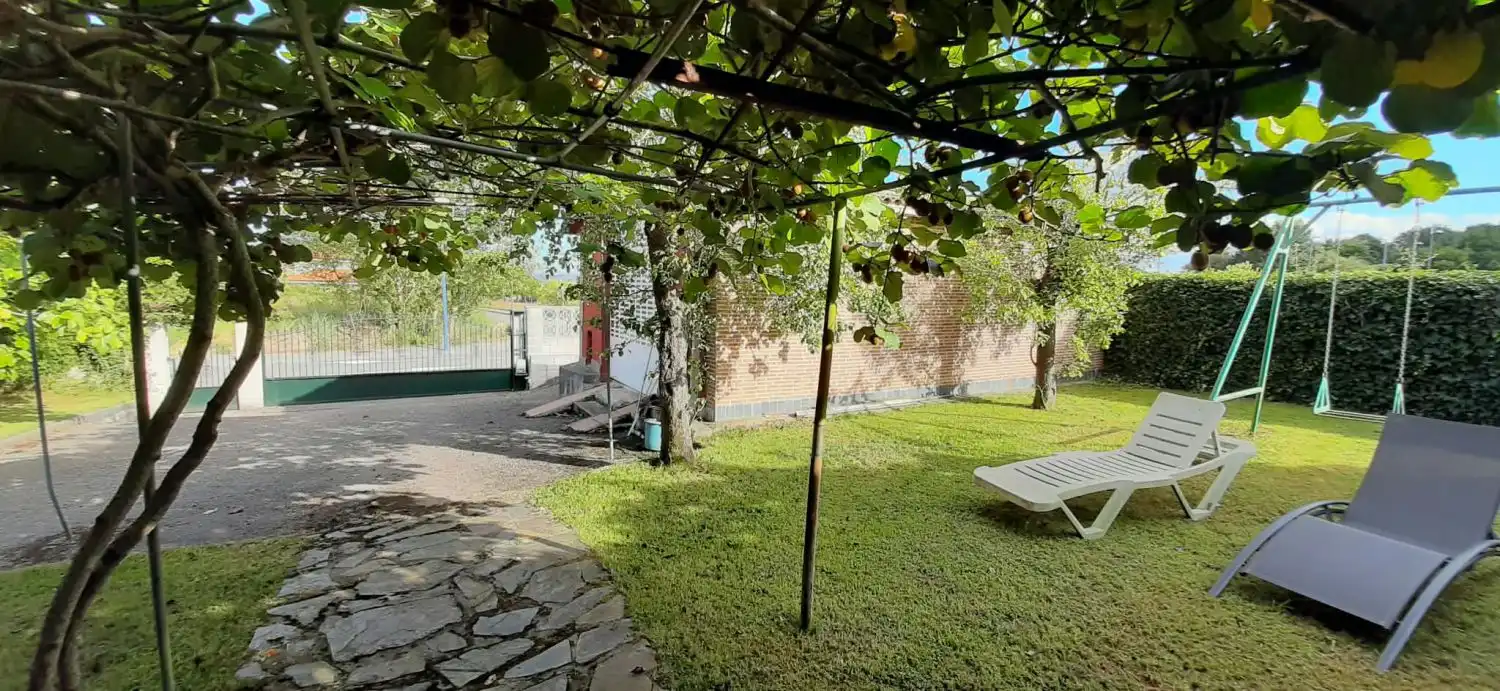 Garden of Houses for sale in Argoños   with Heating, Terrace and Furnished