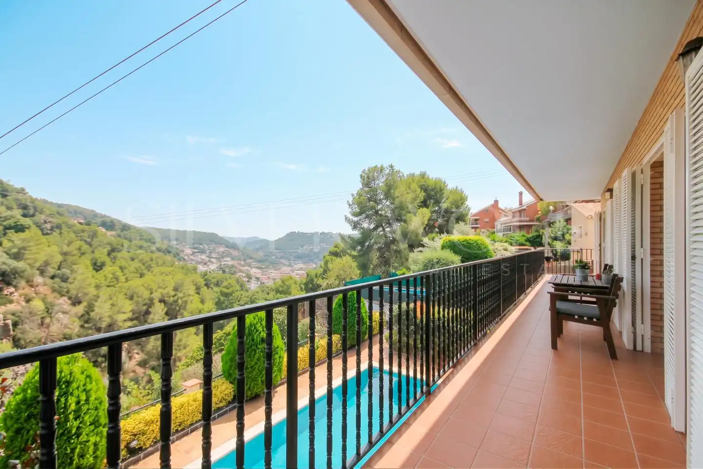 Terraza de Casa o chalet en venta en Vallirana, Barcelona