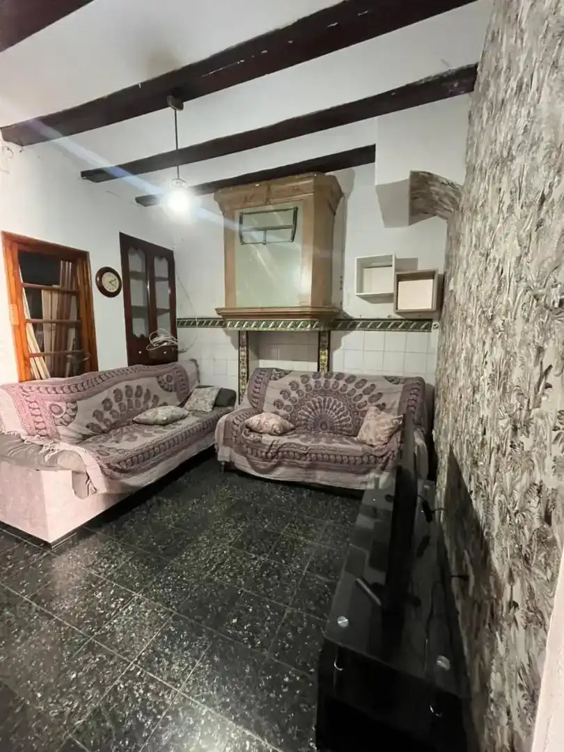 Sala de estar de Planta baja en venta en L'Alcúdia de Crespins con Aire acondicionado, Jardín privado y Trastero