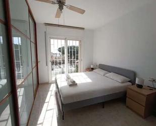 Bedroom of Flat to share in El Masnou  with Air Conditioner and Terrace