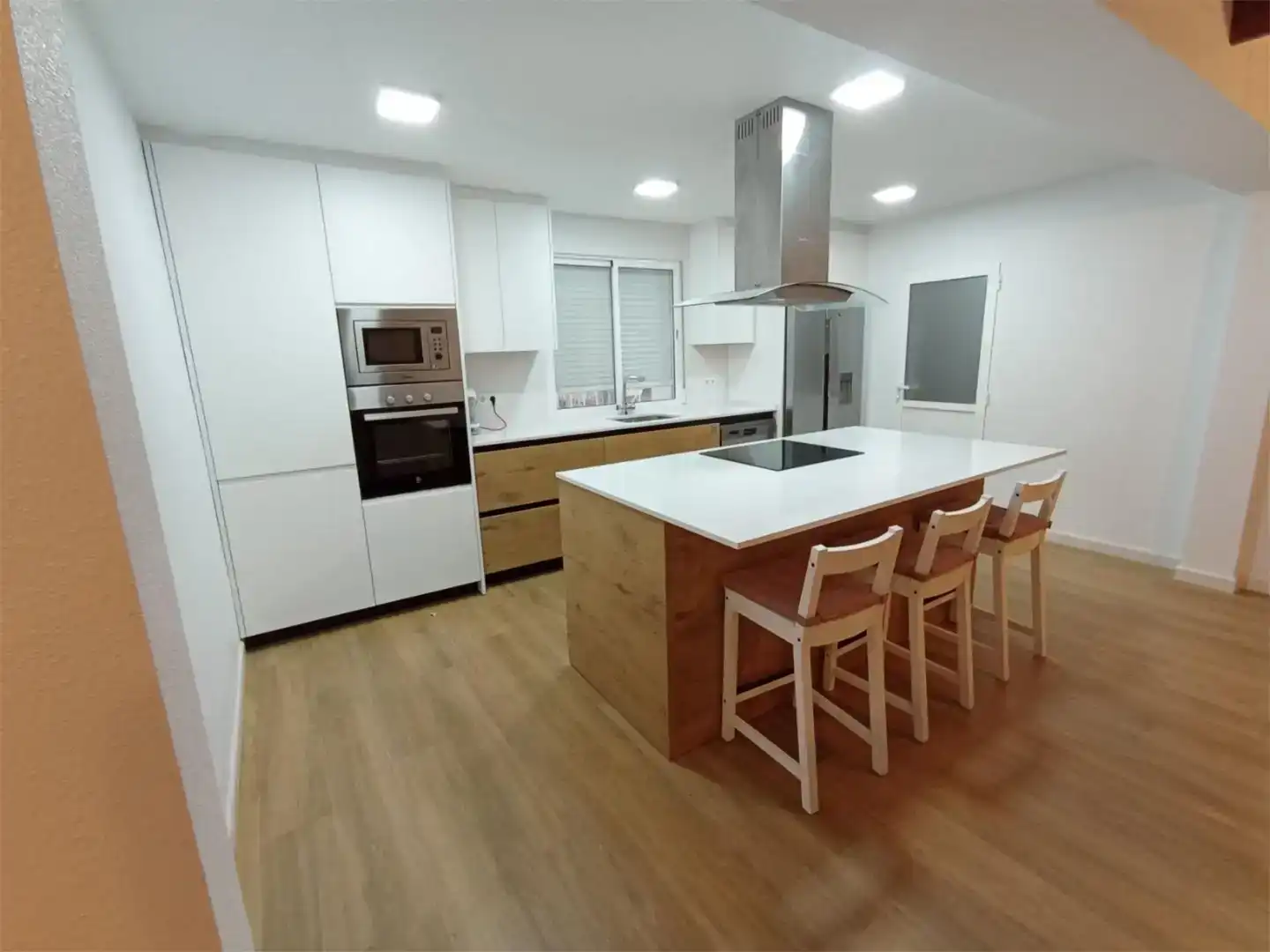 Cuina de Pis en venda en Elche / Elx amb Aire condicionat, Jardí privat i Parquet