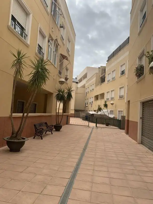 Exterior view of Flat for sale in Aspe  with Air Conditioner, Heating and Private garden