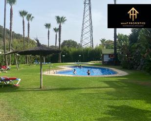 Swimming pool of Flat to rent in Marbella  with Air Conditioner, Private garden and Terrace