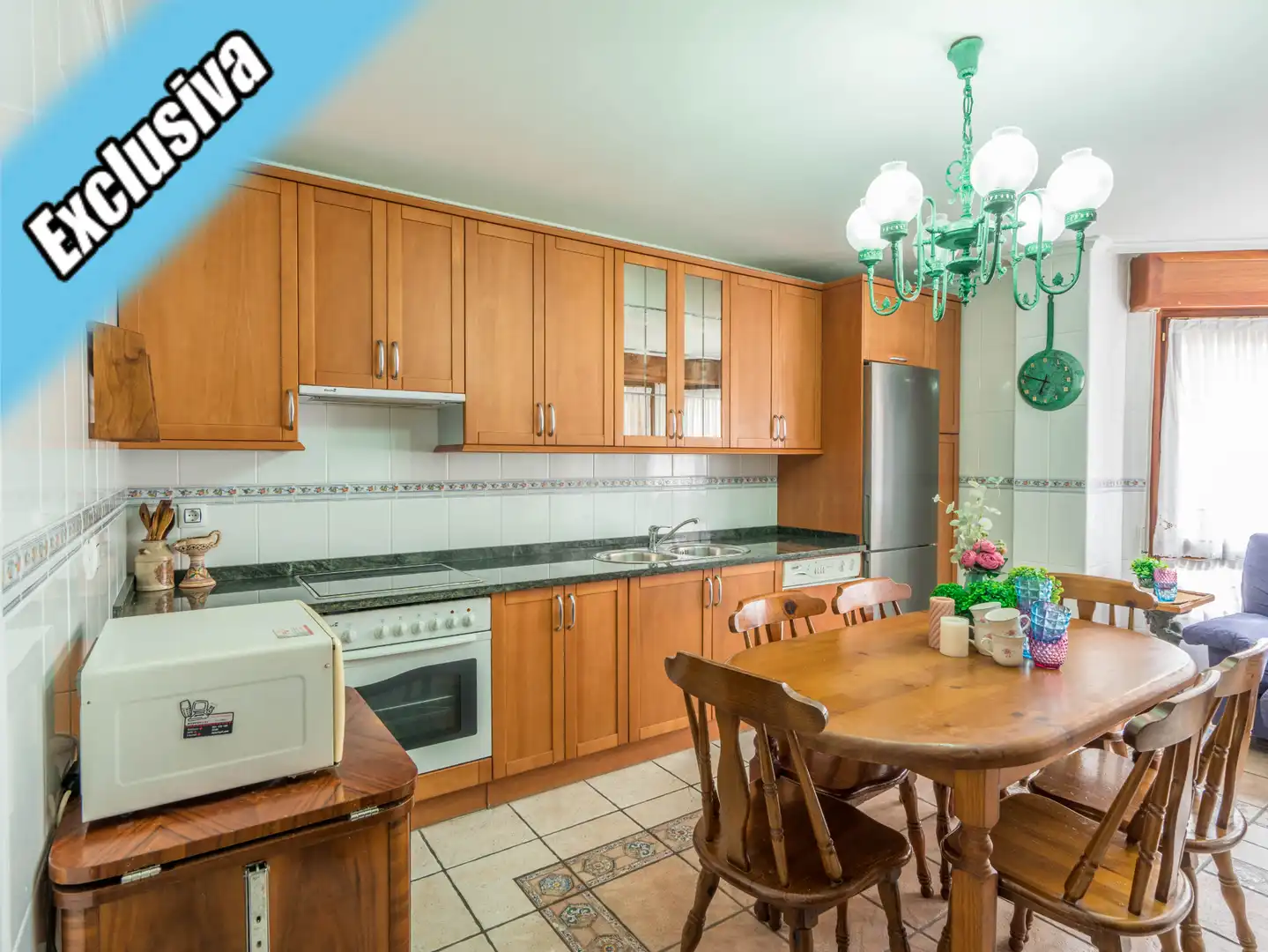 Cocina de Dúplex en venta en Santoña con Calefacción, Parquet y Terraza