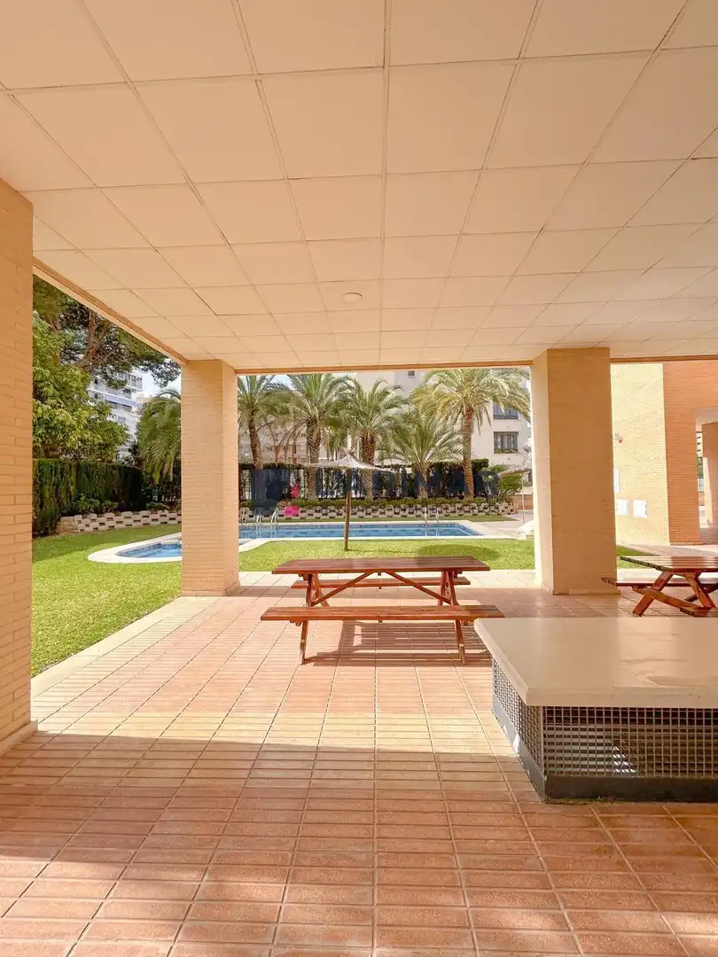 Terraza de Apartamento en venta en Alicante / Alacant con Aire acondicionado, Jardín privado y Terraza