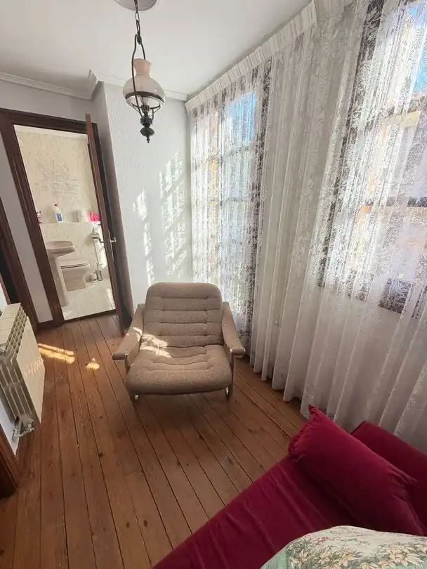 Sala d'estar de Casa o xalet en venda en Otxandio amb Calefacció
