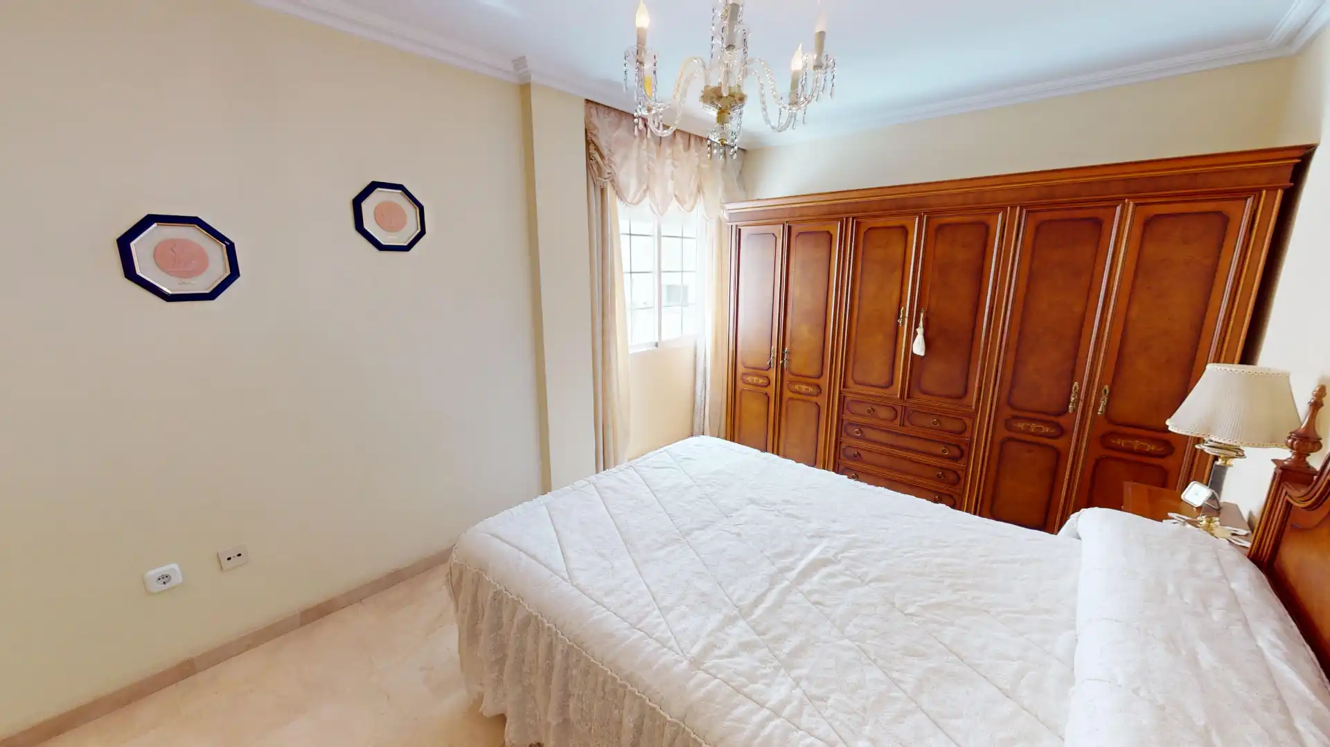 Schlafzimmer von Wohnung zum Verkauf in Elche / Elx mit Klimaanlage, Heizung und Abstellraum