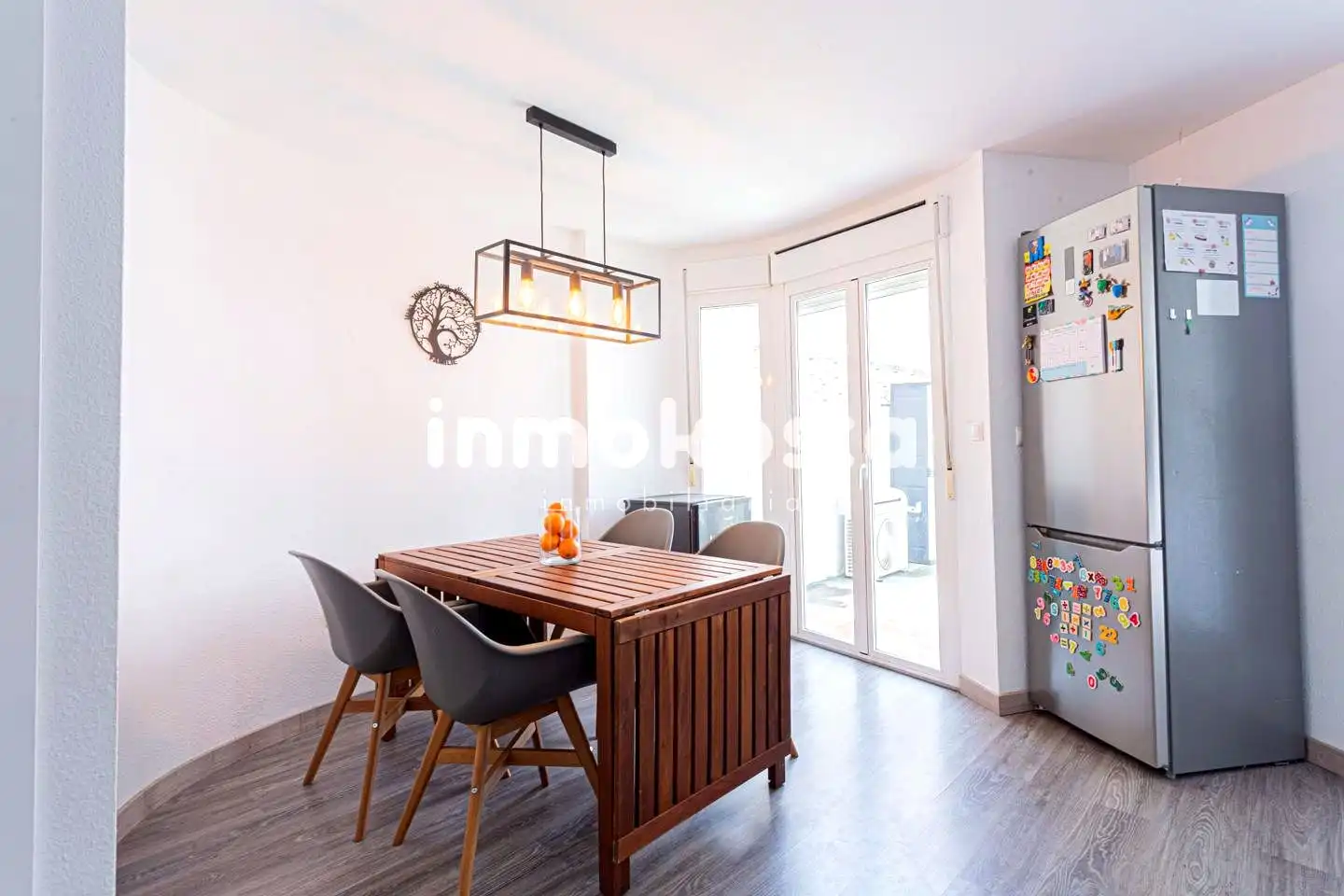 Esszimmer von Einfamilien-Reihenhaus zum Verkauf in La Nucia mit Klimaanlage, Privatgarten und Terrasse