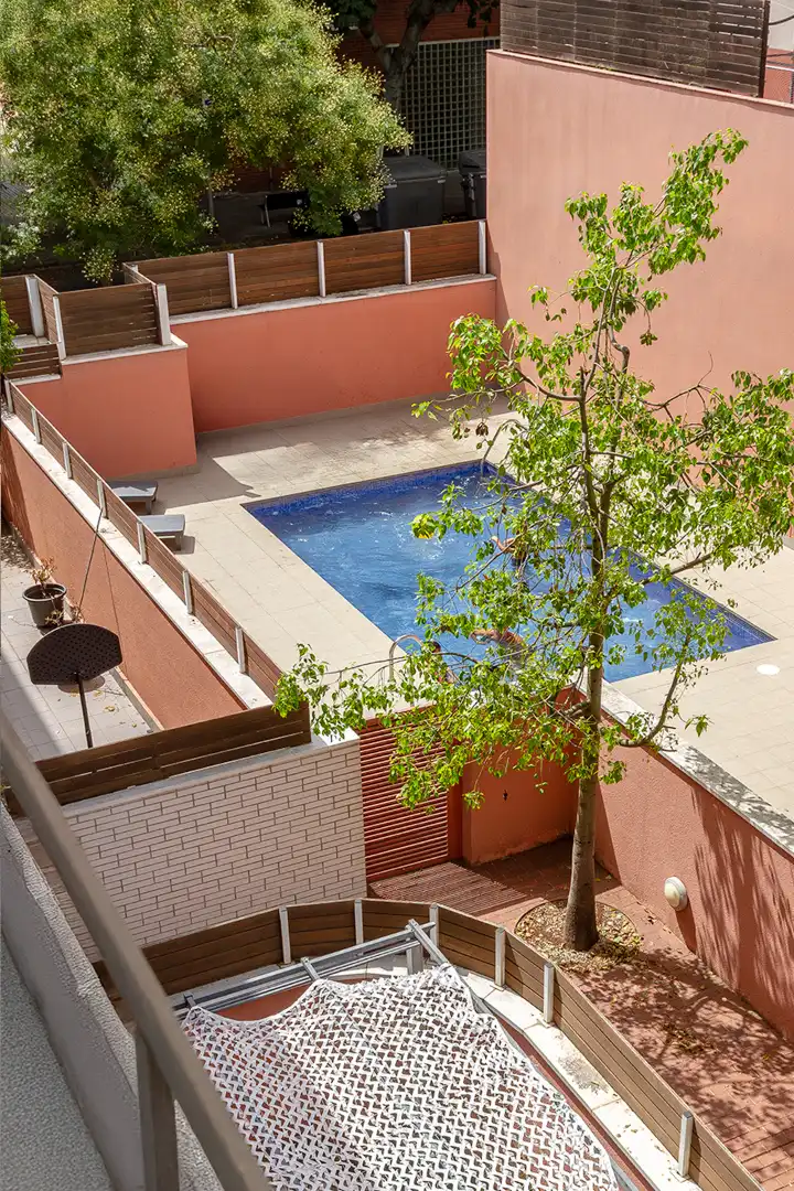 Piscina de Àtic en venda en Barcelona amb Aire condicionat, Parquet i Terrassa