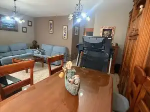Living room of Flat for sale in Coín  with Air Conditioner, Furnished and Oven