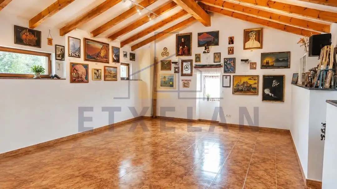 Sala de estar de Casa o chalet en venta en Bedia con Calefacción, Jardín privado y Terraza