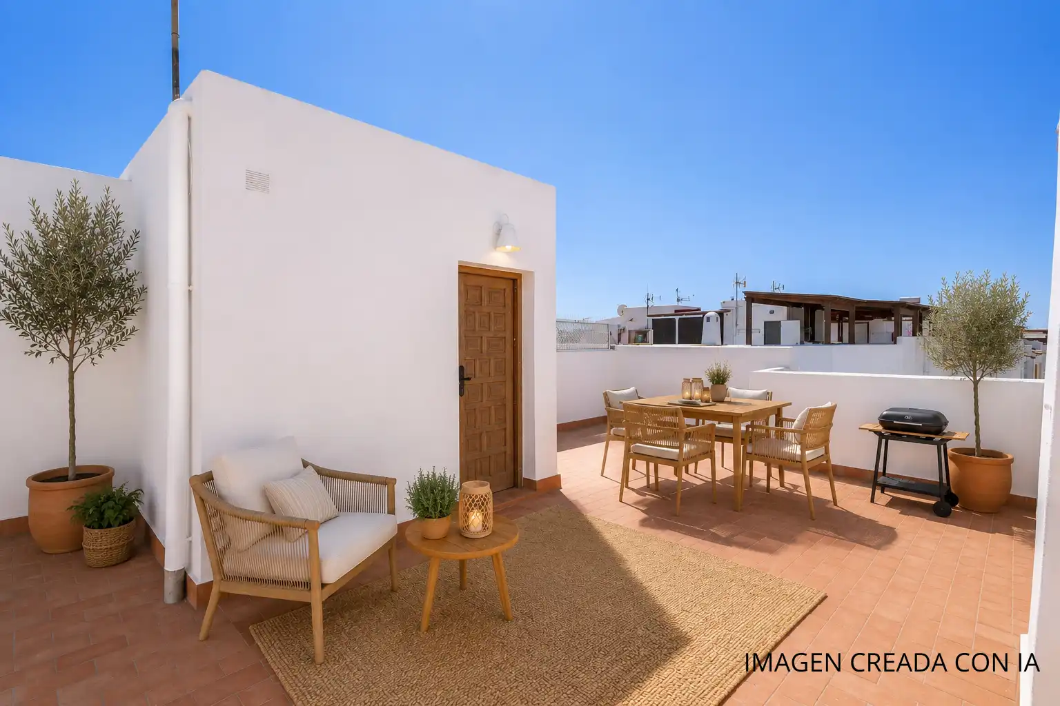 Terraza de Casa adosada en venta en Garrucha con Aire acondicionado, Terraza y Balcón
