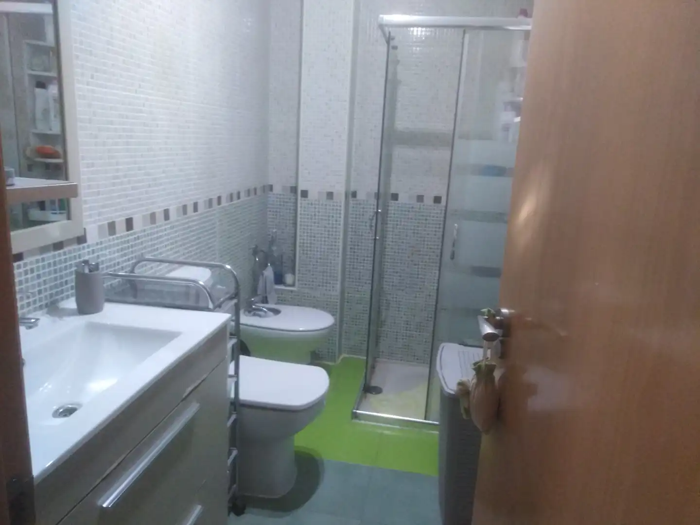 Badezimmer von Wohnung zum Verkauf in Poblete mit Klimaanlage, Heizung und Abstellraum