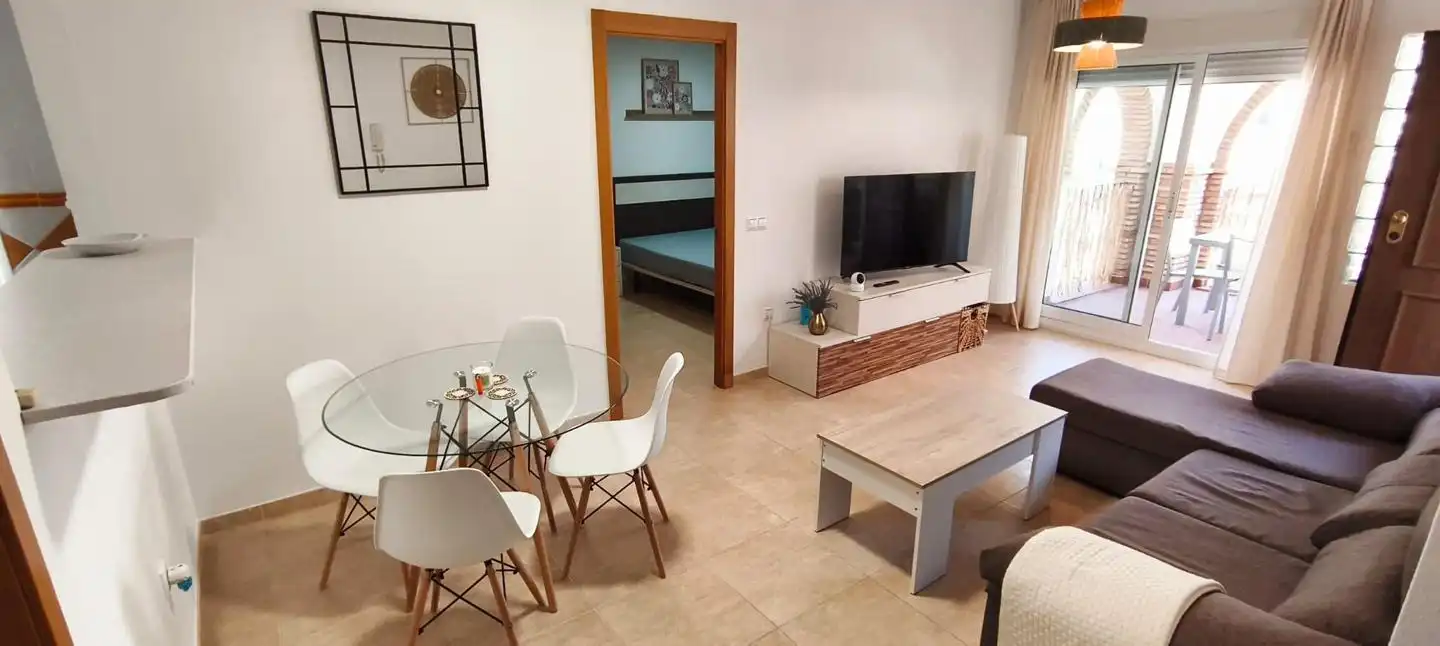 Wohnzimmer von Wohnungen zur Miete in Las Salinas