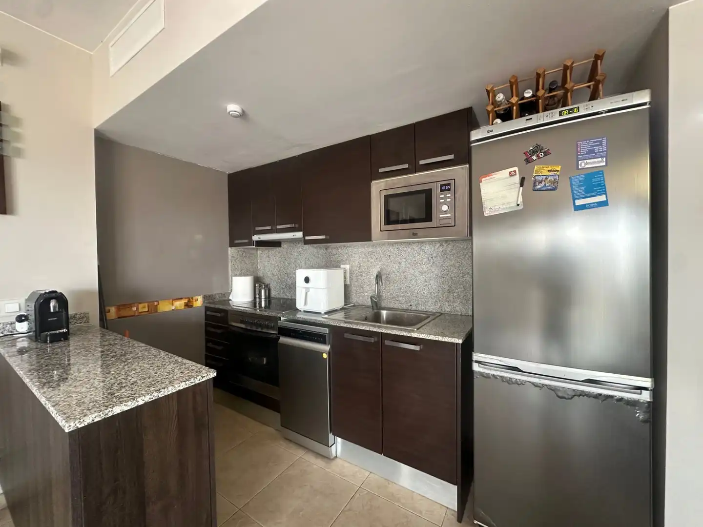 Cocina de Apartamento en venta en Roses con Aire acondicionado, Calefacción y Terraza