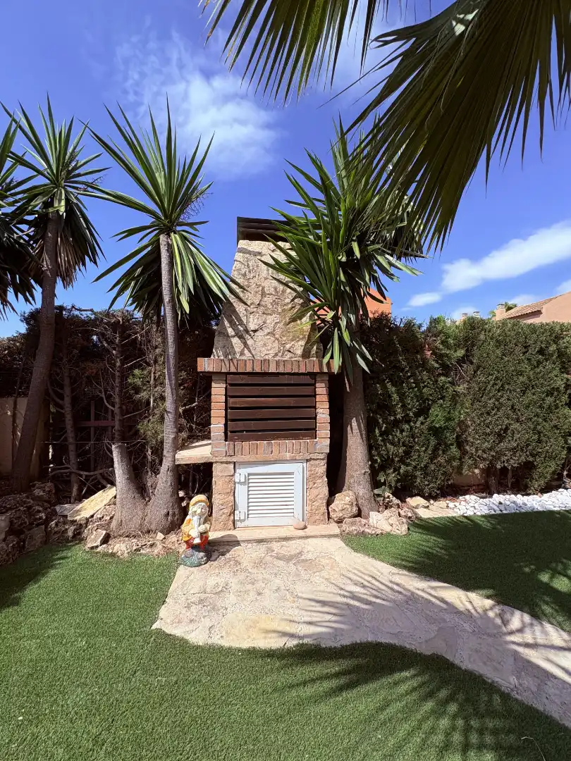 Jardín de Casa adosada en venta en Rocafort con Aire acondicionado, Calefacción y Jardín privado