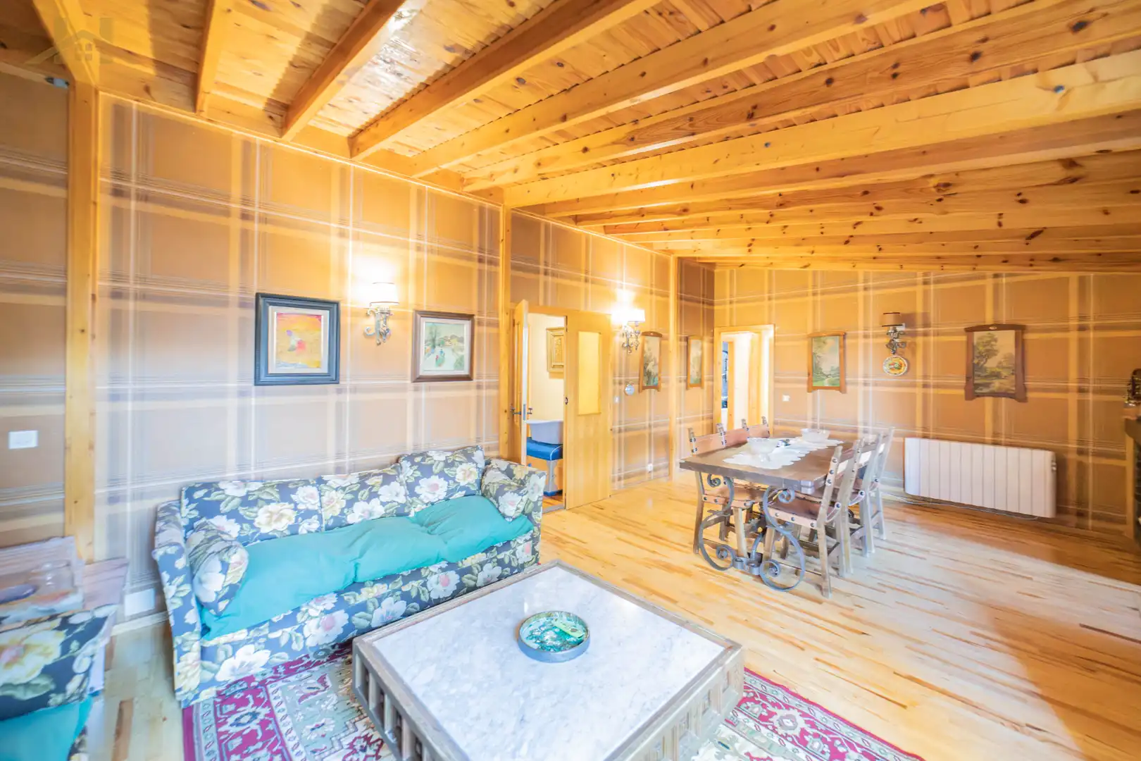 Sala de estar de Casa o chalet en venta en Collado Mediano con Calefacción, Jardín privado y Piscina