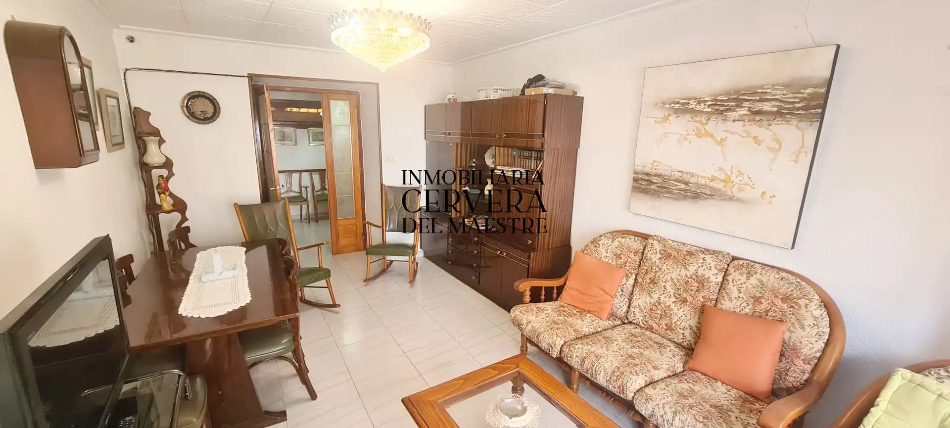 Vista exterior de Casa adosada en venta en Cervera del Maestre