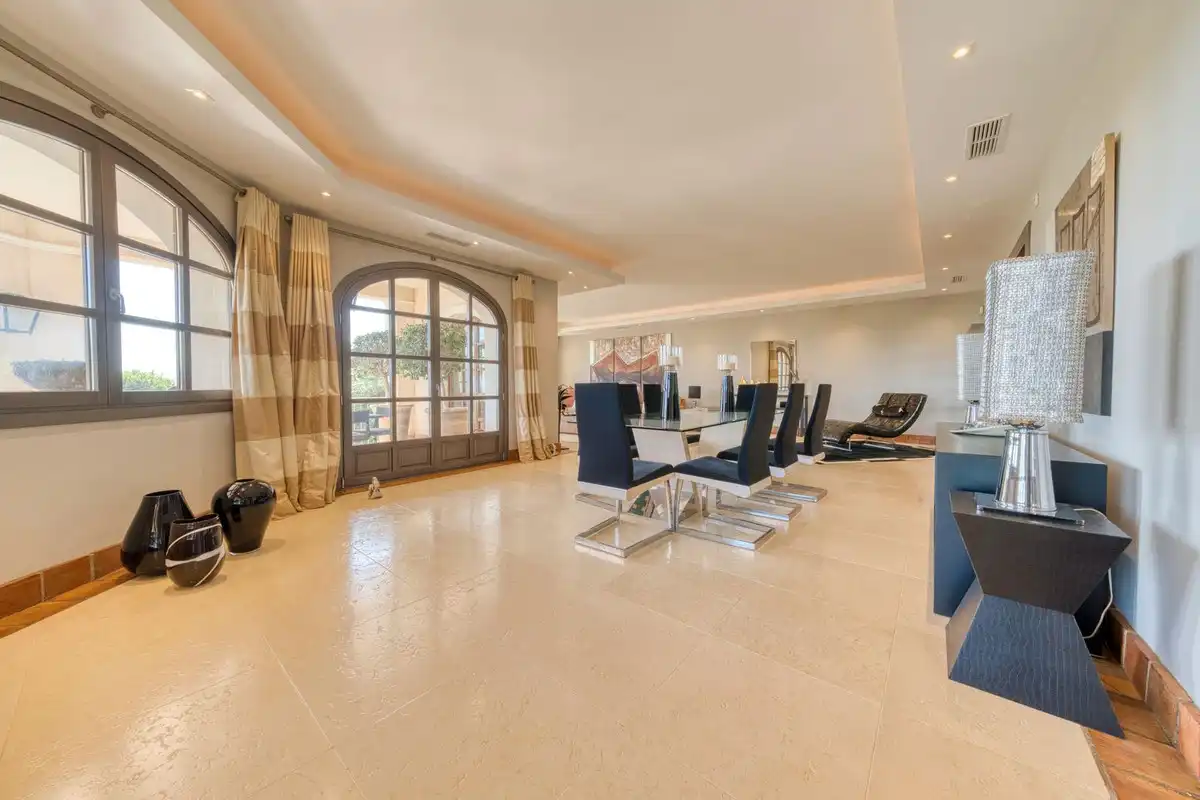 Comedor de Casa o chalet en venta en Sotogrande con Aire acondicionado, Jardín privado y Terraza