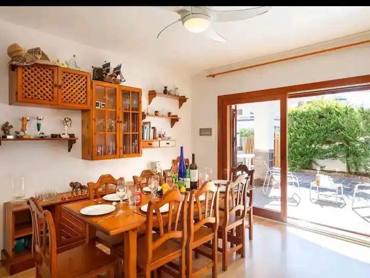 Comedor de Casa o chalet de alquiler en La Manga del Mar Menor con Calefacción, Jardín privado y Terraza