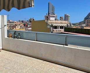 Terrace of Flat to rent in Calpe / Calp  with Air Conditioner, Heating and Terrace