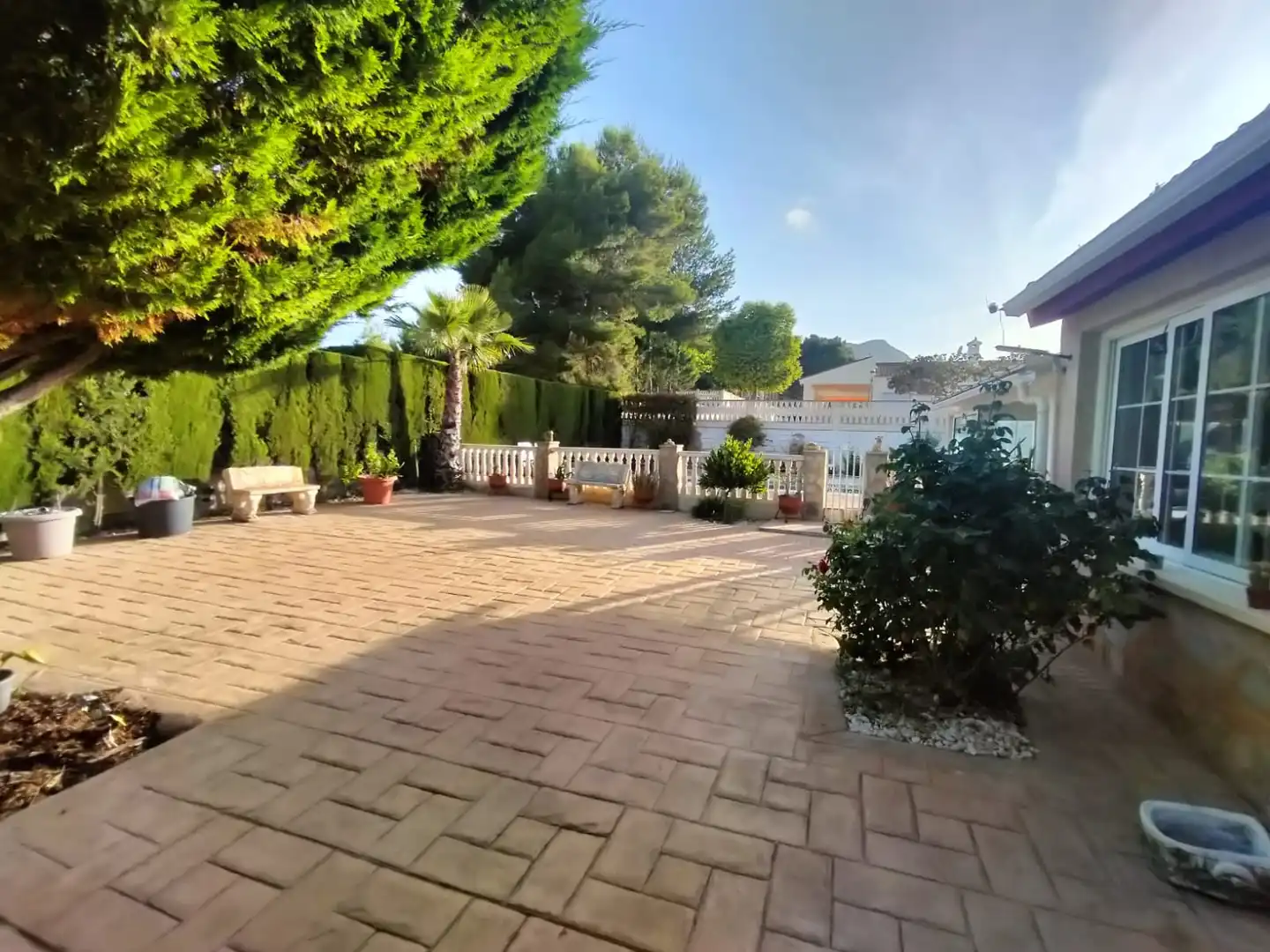 Garden of Houses for sale in Elda  with Air Conditioner, Heating and Private garden