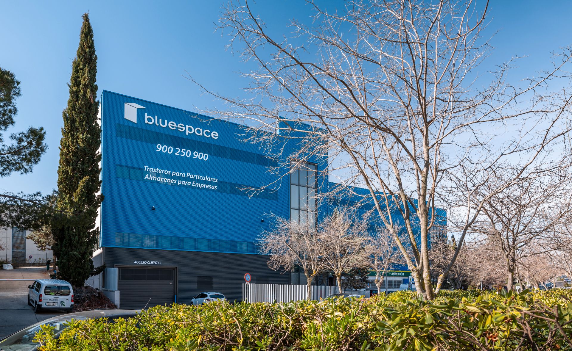 Außenansicht von Abstellraum zur Miete in San Sebastián de los Reyes mit Alarm