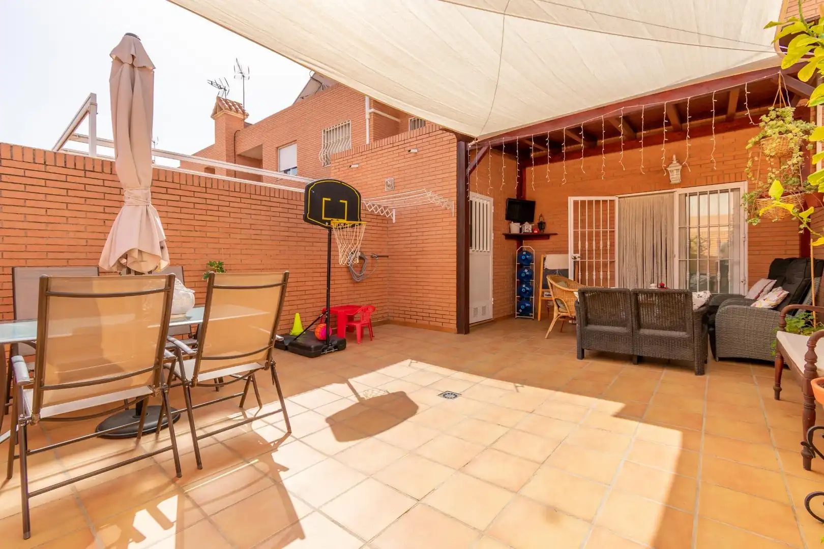Terraza de Casa adosada en venta en Almería con Aire acondicionado, Calefacción y Terraza