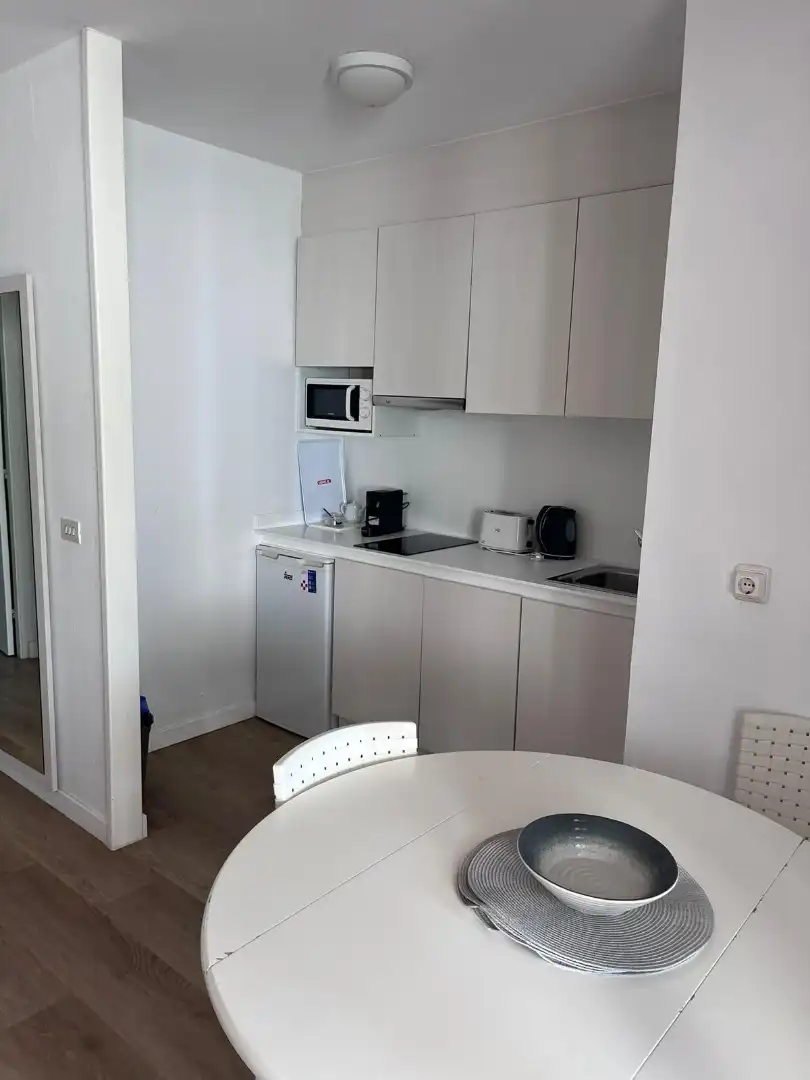 Cuina de Apartament en venda en Alaior amb Aire condicionat, Parquet i Terrassa