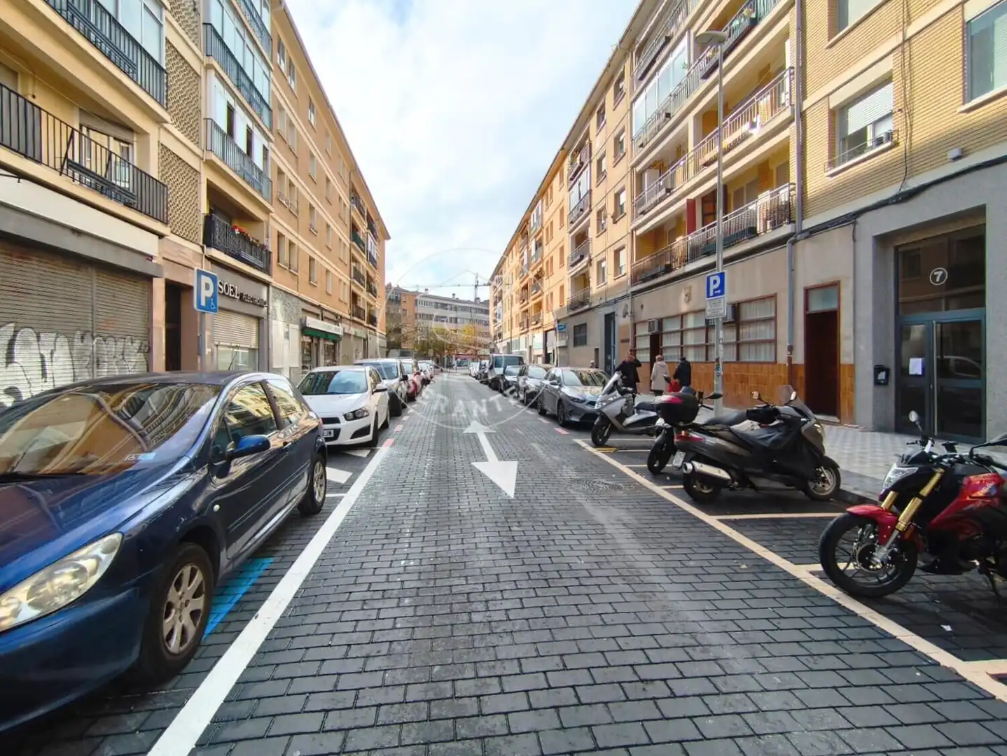 Exterior view of Flat for sale in  Pamplona / Iruña  with Terrace