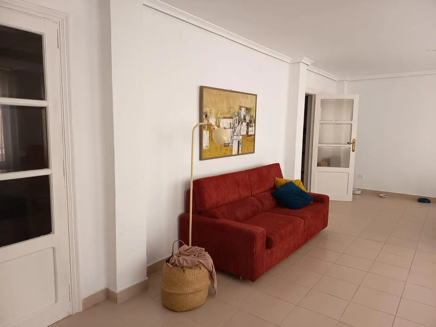 Sala de estar de Piso en venta en Castellón de la Plana / Castelló de la Plana con Calefacción y Trastero