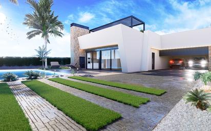 Vista exterior de Casa o xalet en venda en San Javier amb Aire condicionat, Terrassa i Piscina