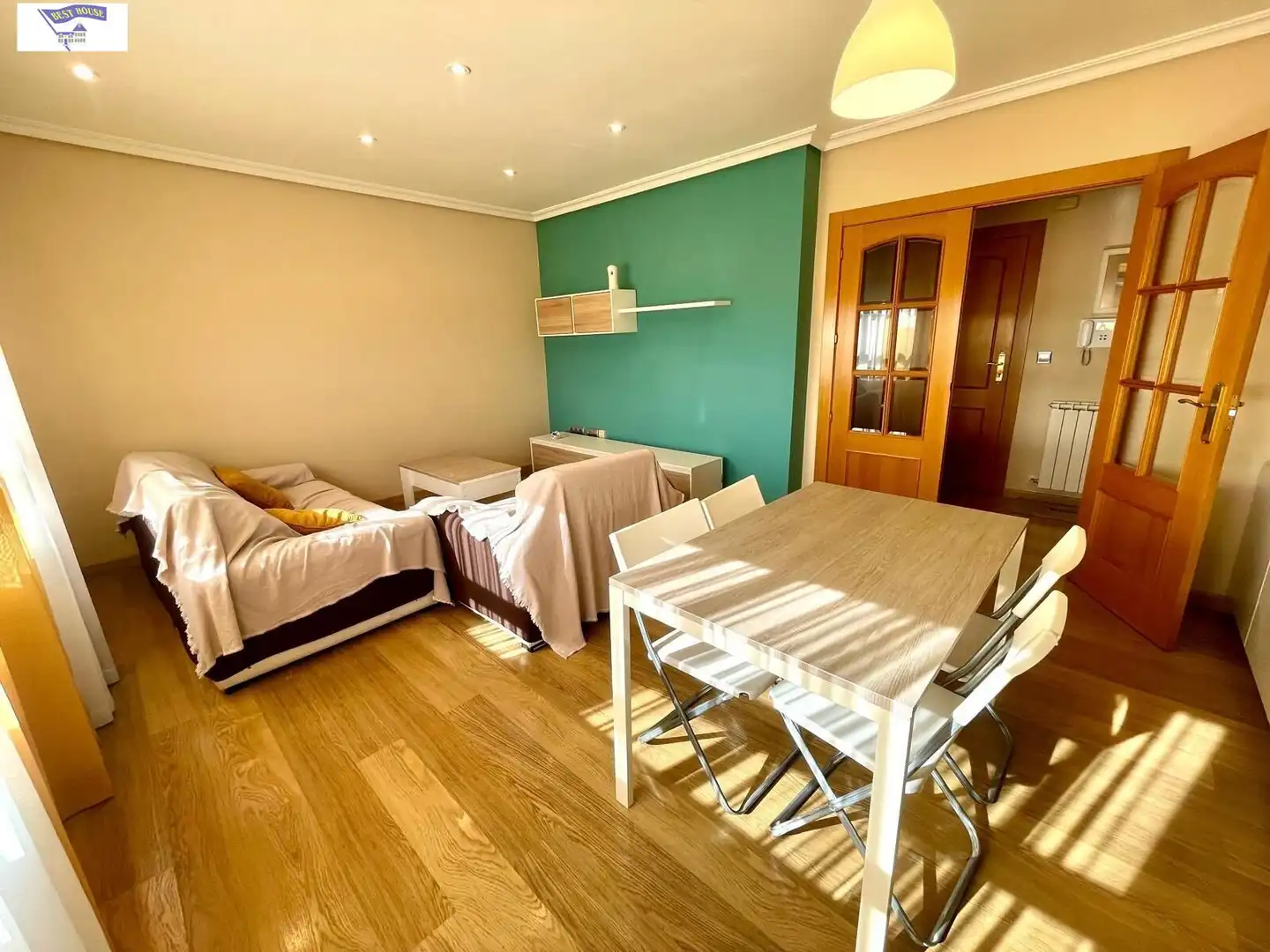 Bedroom of Flat for rent in Albacete  with Heating, Storage room and Furnished