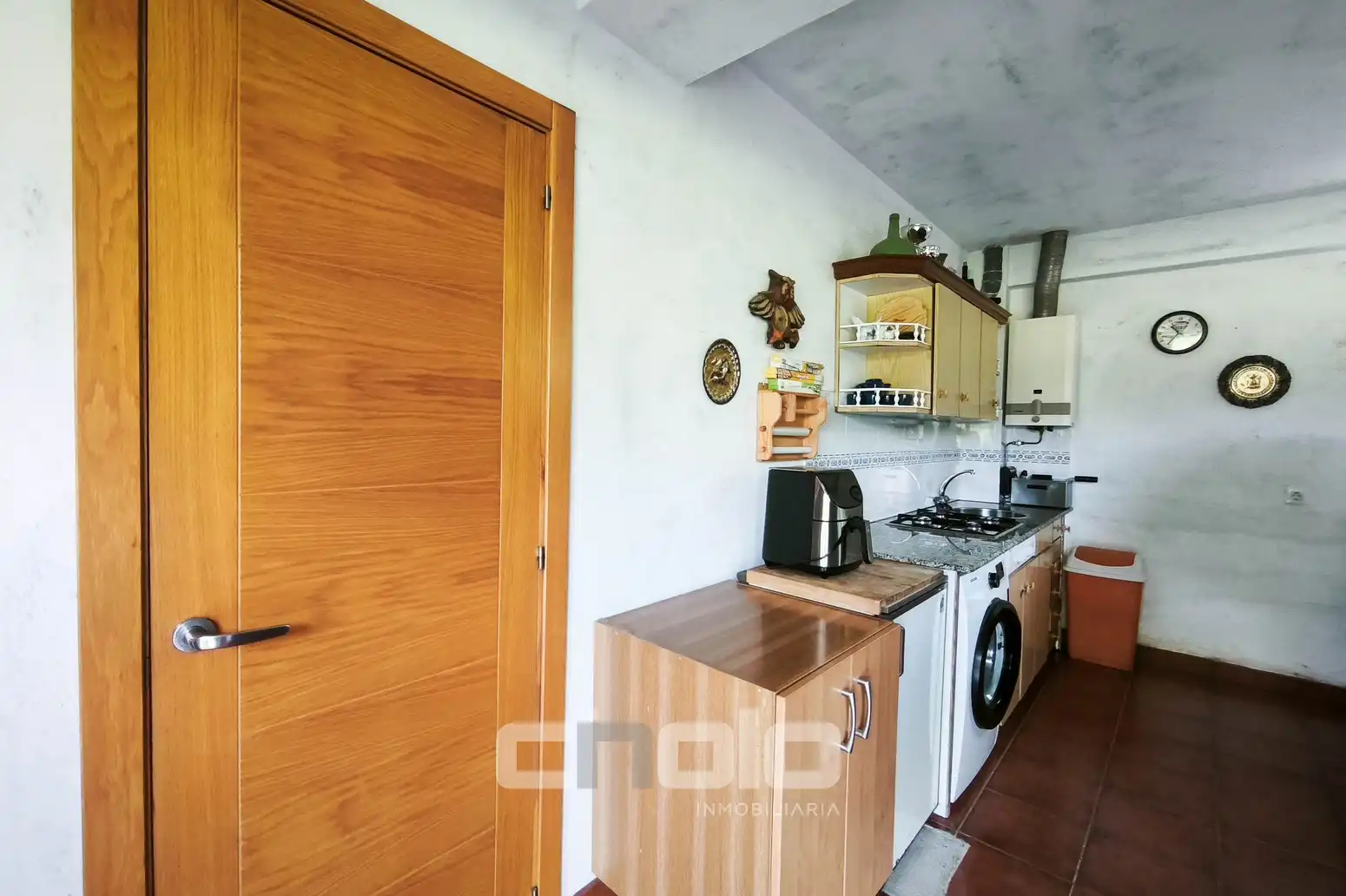 Kitchen of Houses for sale in Begonte  with Heating, Parquet flooring and Storage room