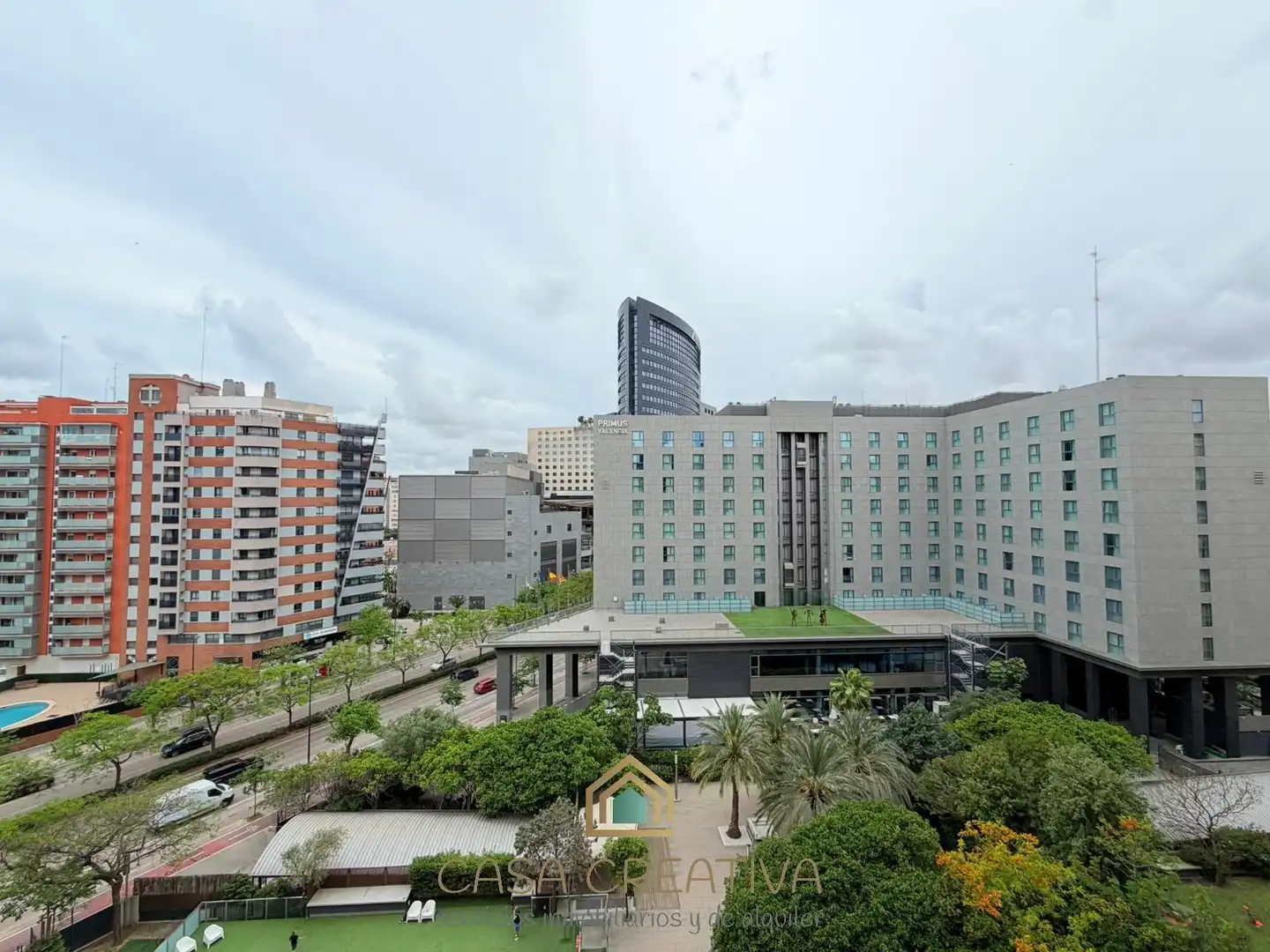 Vista exterior de Pis de lloguer en Valencia amb Aire condicionat, Calefacció i Terrassa