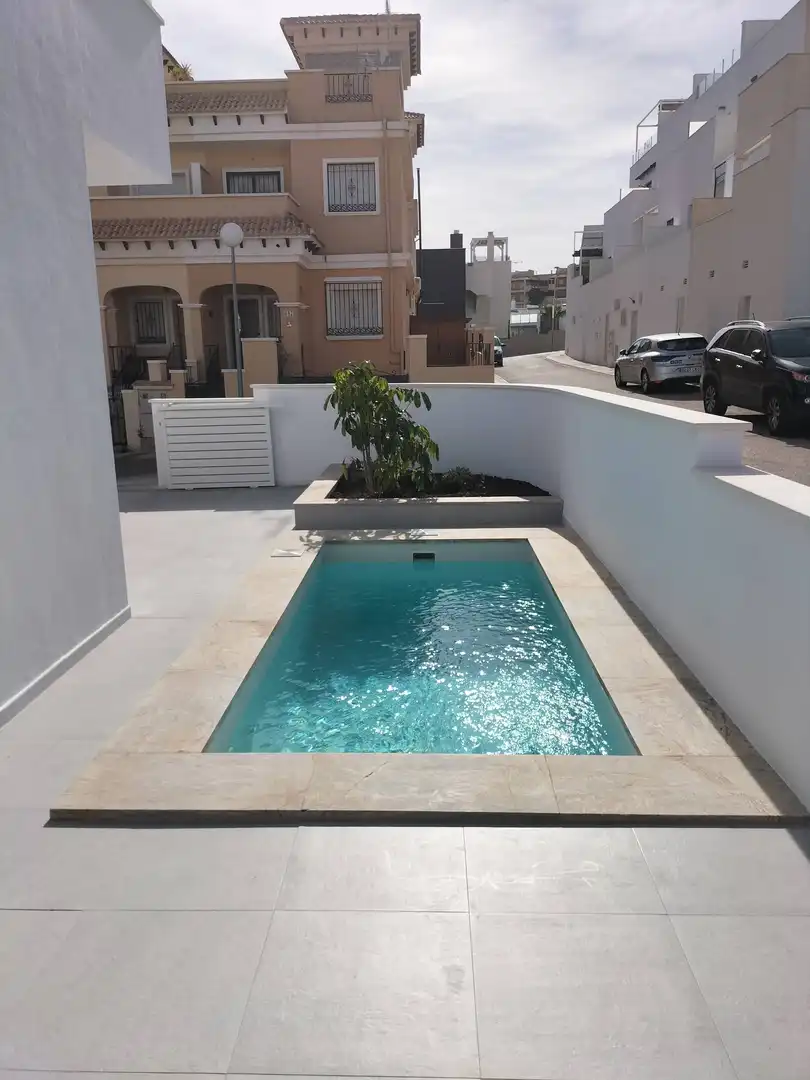 Swimming pool of Detached homes for sale in Orihuela  with Private garden, Terrace and Swimming Pool
