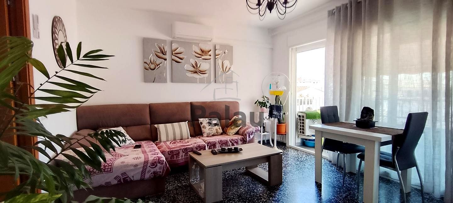 Living room of Flat for sale in Maó  with Air Conditioner, Terrace and Balcony