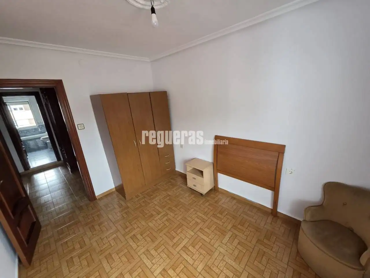 Bedroom of Flat for sale in Castrillón  with Heating