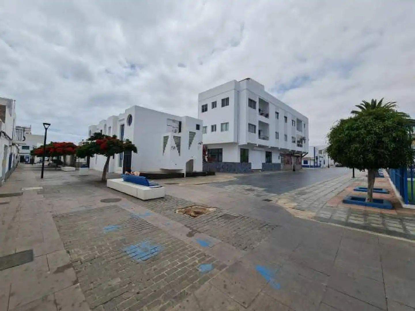 Exterior view of Flat for sale in La Oliva