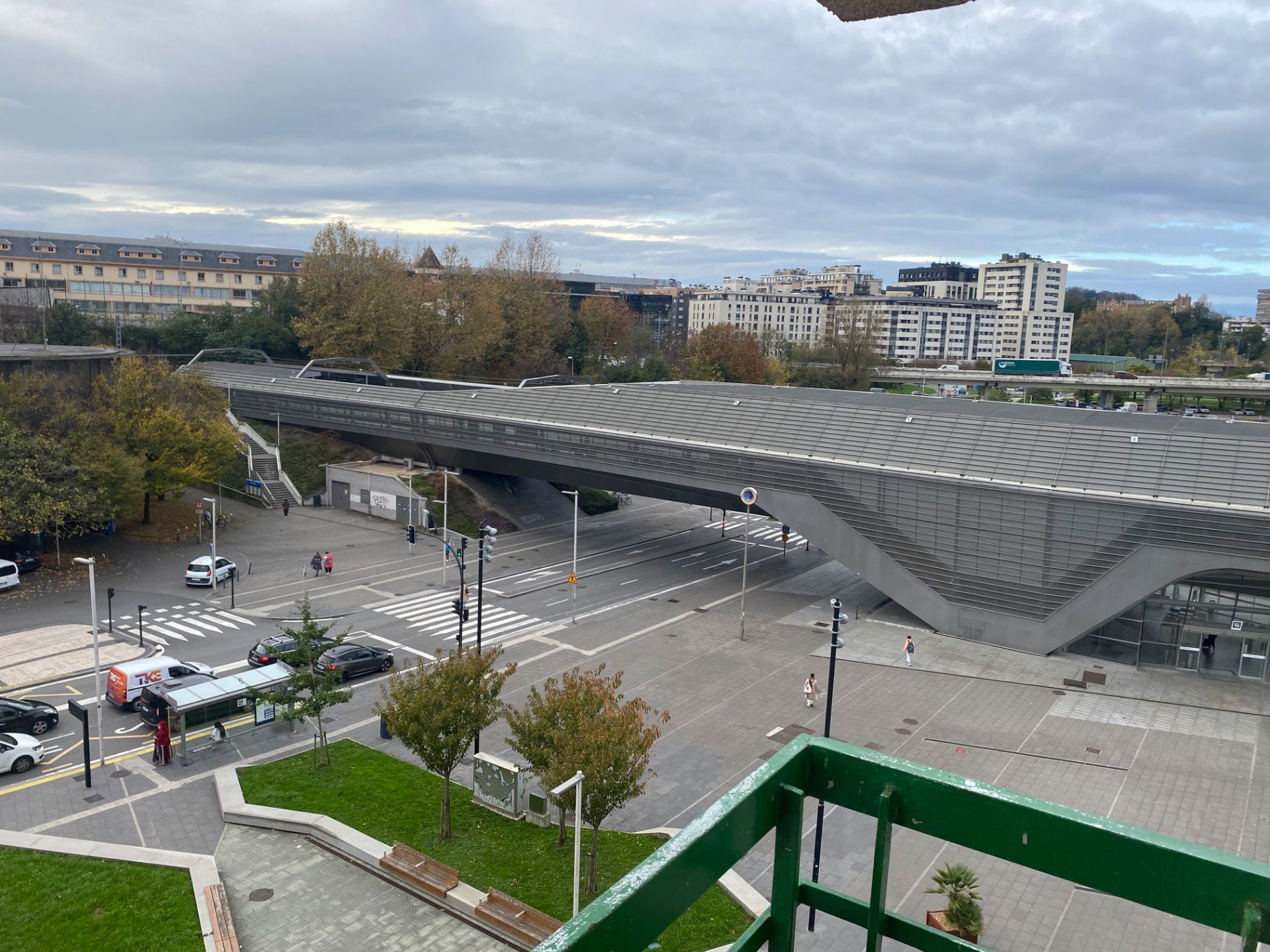 Vista exterior de Piso en venta en Donostia - San Sebastián  con Parquet, Terraza y Amueblado