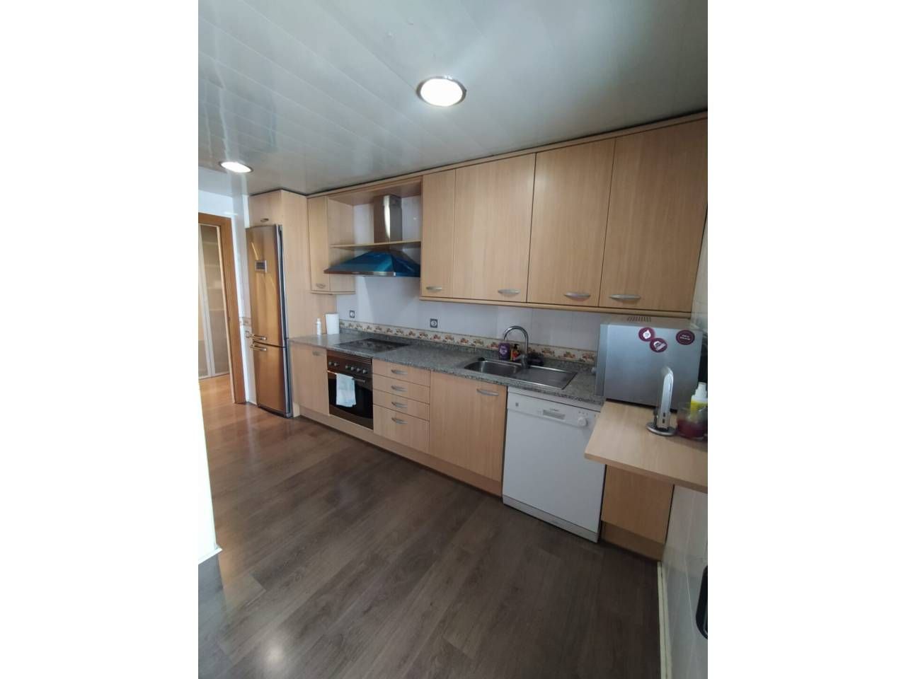 Kitchen of Flat to rent in Manresa  with Heating, Parquet flooring and Furnished