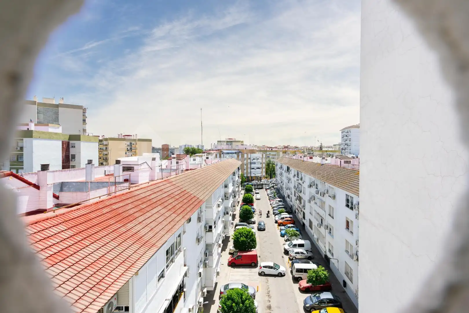 Exterior view of Flat for sale in Sevilla  with Balcony