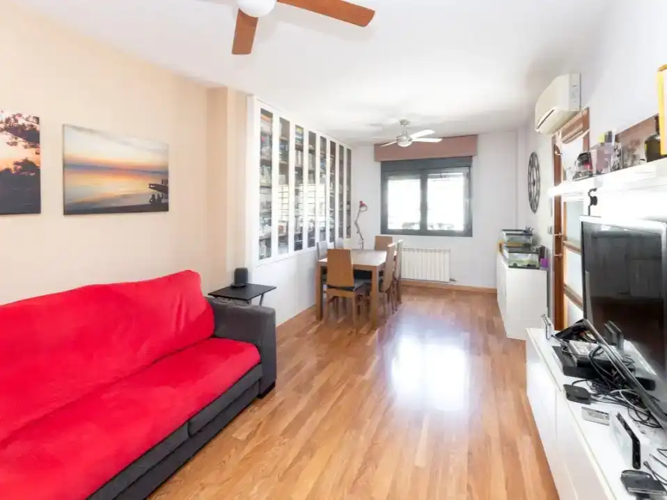 Living room of Flat for sale in Armilla  with Air Conditioner and Balcony